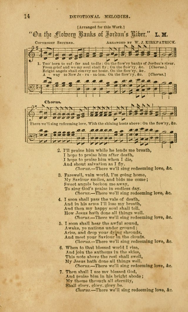 Devotional Melodies: or, a collection of original and selected tunes and hymns, designed for congregational and social worship. (2nd ed.) page 21