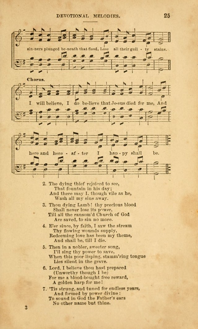 Devotional Melodies: or, a collection of original and selected tunes and hymns, designed for congregational and social worship. (2nd ed.) page 32