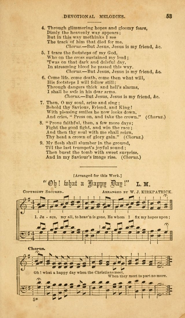 Devotional Melodies: or, a collection of original and selected tunes and hymns, designed for congregational and social worship. (2nd ed.) page 60