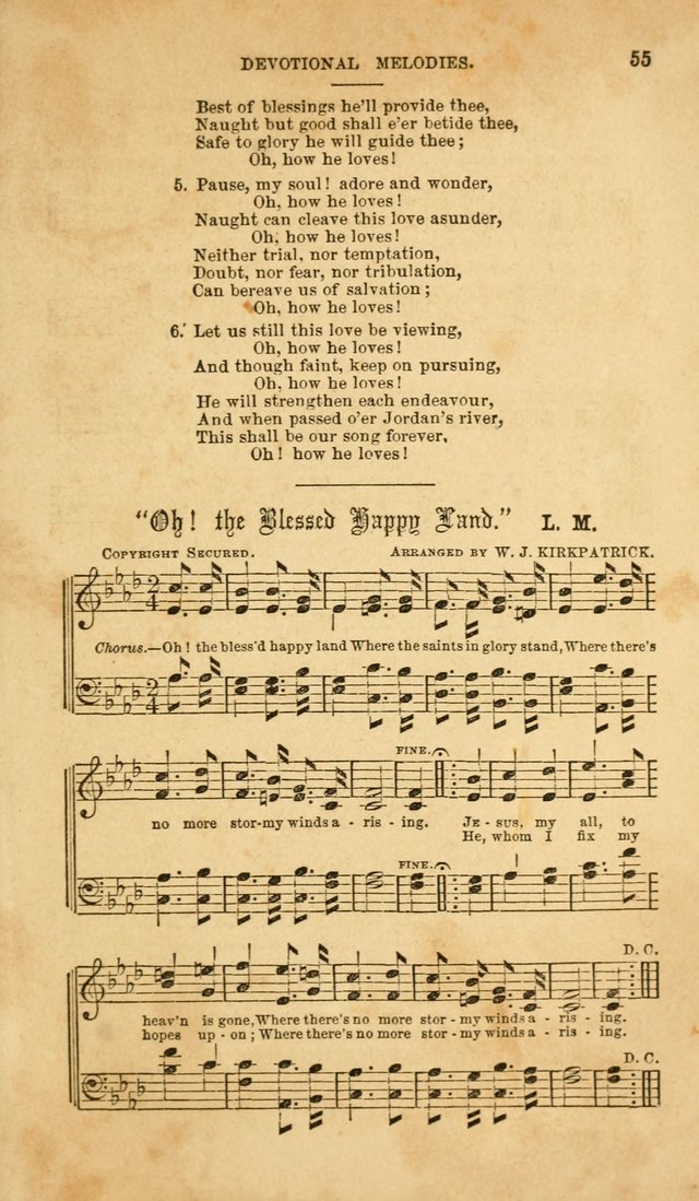 Devotional Melodies: or, a collection of original and selected tunes and hymns, designed for congregational and social worship. (2nd ed.) page 62