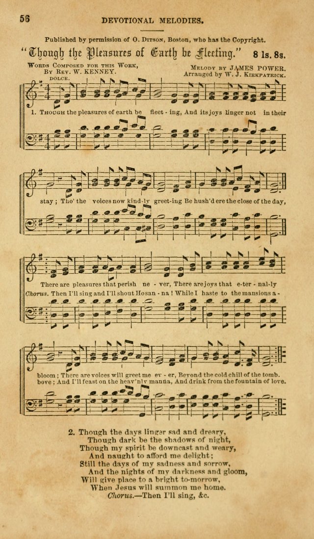 Devotional Melodies: or, a collection of original and selected tunes and hymns, designed for congregational and social worship. (2nd ed.) page 63