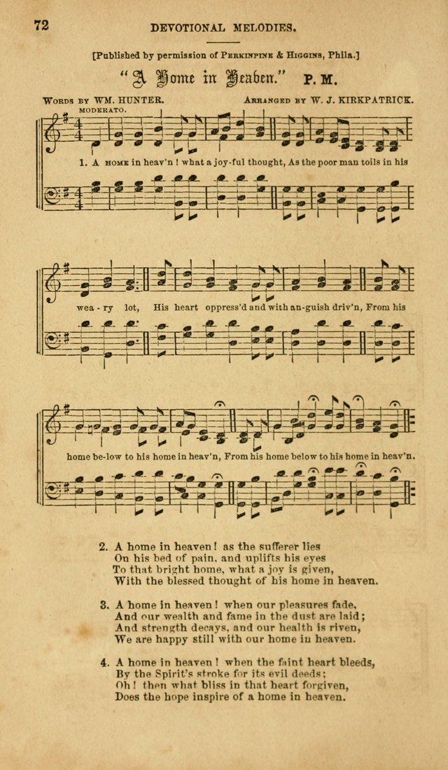 Devotional Melodies: or, a collection of original and selected tunes and hymns, designed for congregational and social worship. (2nd ed.) page 79