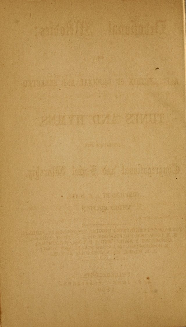 Devotional Melodies; or, a collection of original and selected tunes and hymns, designed for congregational and social worship. (3rd ed.) page 1