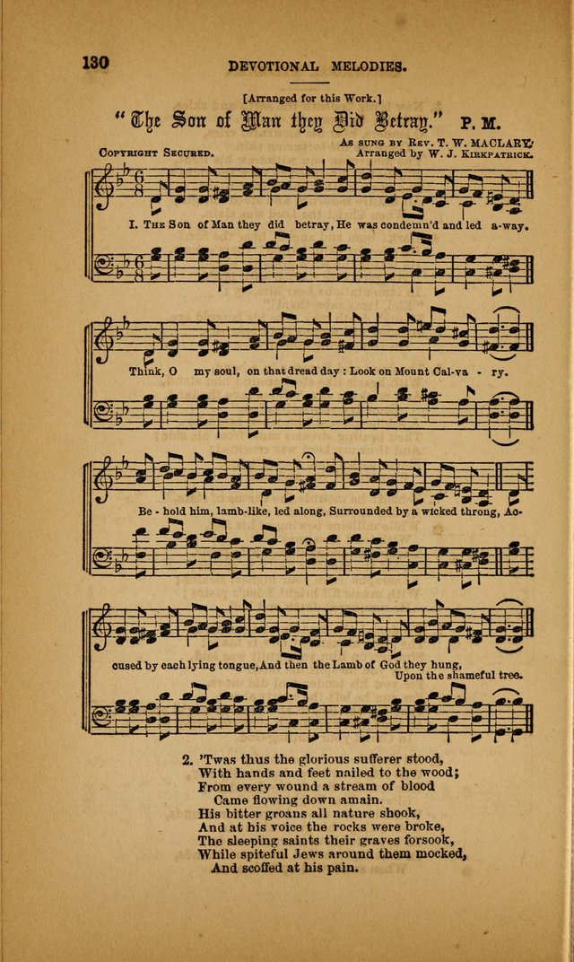 Devotional Melodies; or, a collection of original and selected tunes and hymns, designed for congregational and social worship. (3rd ed.) page 131