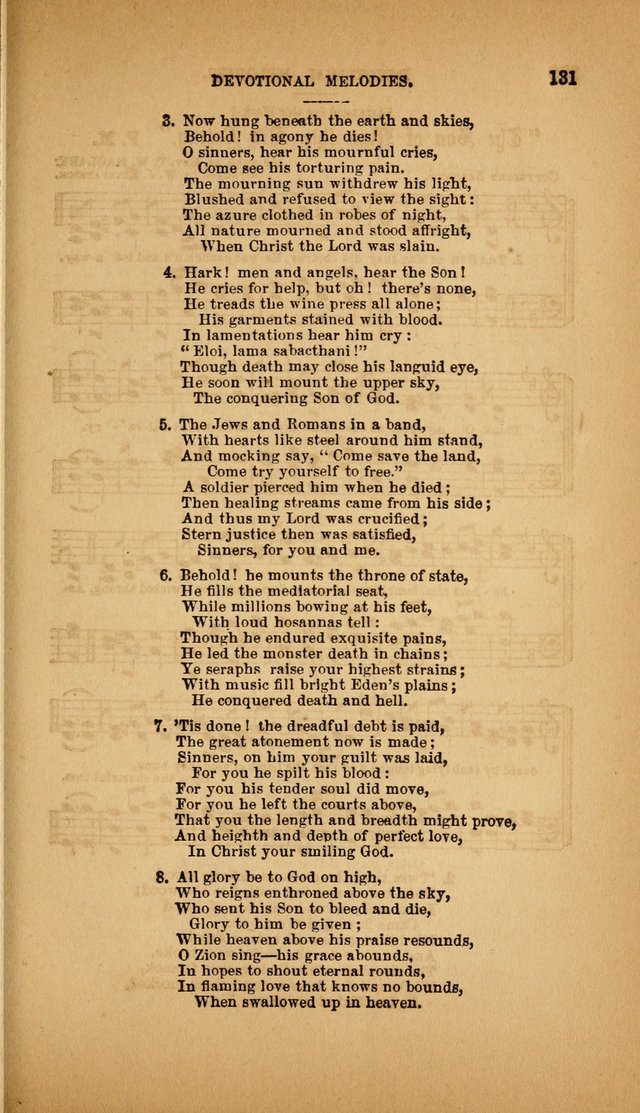 Devotional Melodies; or, a collection of original and selected tunes and hymns, designed for congregational and social worship. (3rd ed.) page 132