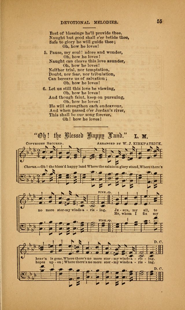 Devotional Melodies; or, a collection of original and selected tunes and hymns, designed for congregational and social worship. (3rd ed.) page 56