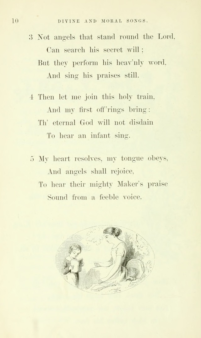 Divine and Moral Songs: attempted in easy language for the use of children with some additional composures page 12