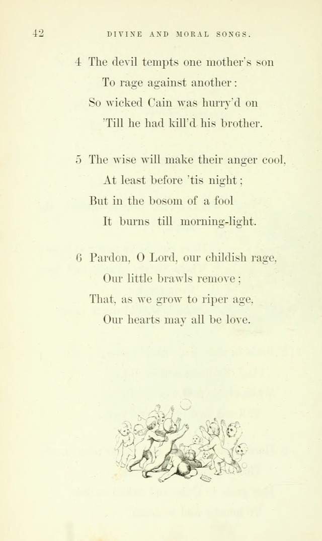 Divine and Moral Songs: attempted in easy language for the use of children with some additional composures page 44