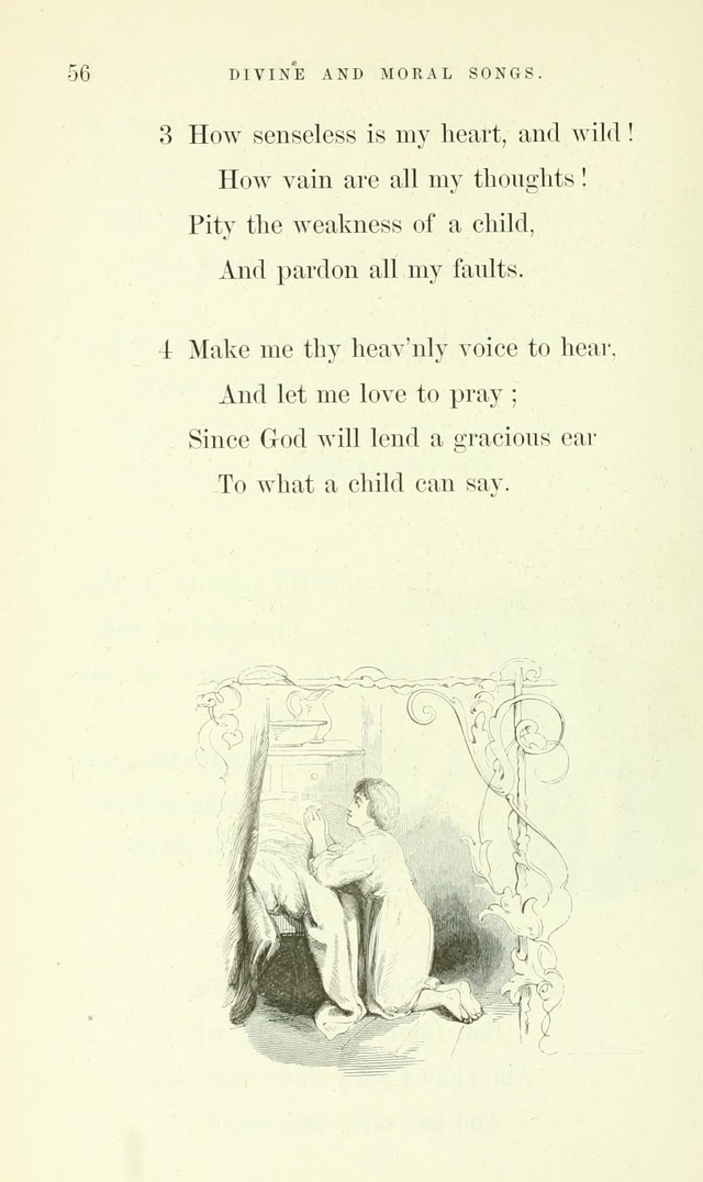 Divine and Moral Songs: attempted in easy language for the use of children with some additional composures page 60