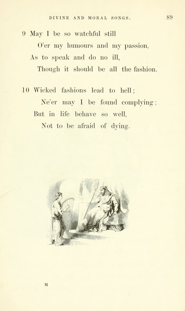 Divine and Moral Songs: attempted in easy language for the use of children with some additional composures page 93