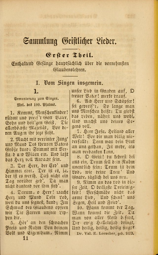 Die Psalmen Davids: nebst einer Sammlung Geistlicher lieder für Oeffentlichen und Privat-Gottesdienst page 121