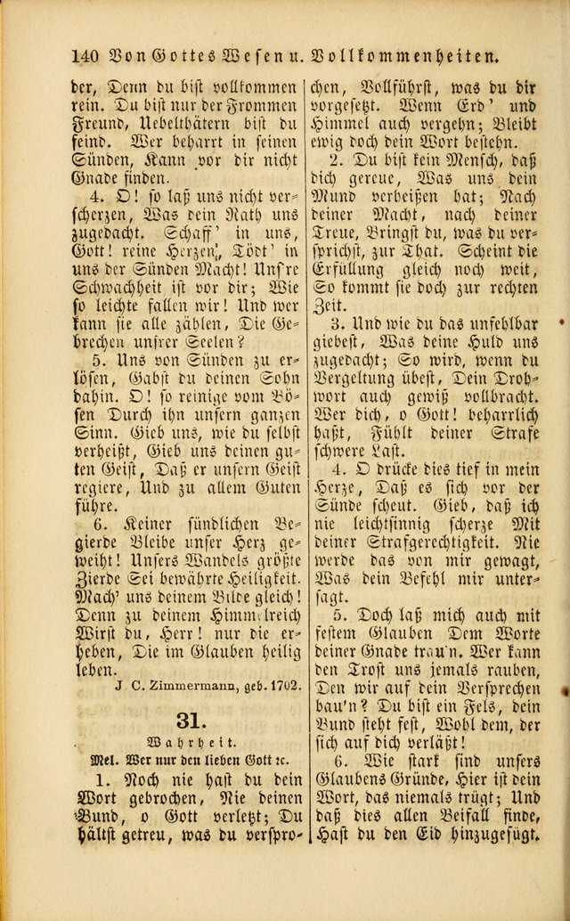 Die Psalmen Davids: nebst einer Sammlung Geistlicher lieder für Oeffentlichen und Privat-Gottesdienst page 140