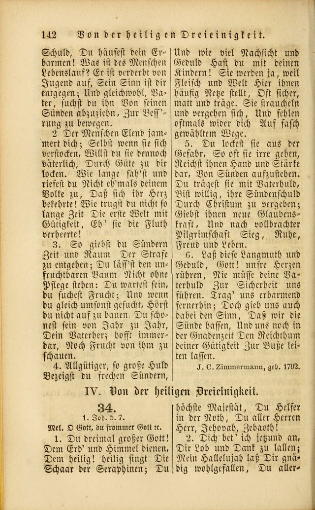 Die Psalmen Davids: nebst einer Sammlung Geistlicher lieder für Oeffentlichen und Privat-Gottesdienst page 142