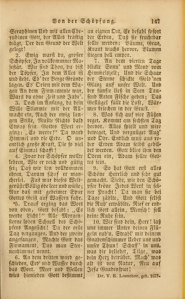 Die Psalmen Davids: nebst einer Sammlung Geistlicher lieder für Oeffentlichen und Privat-Gottesdienst page 147