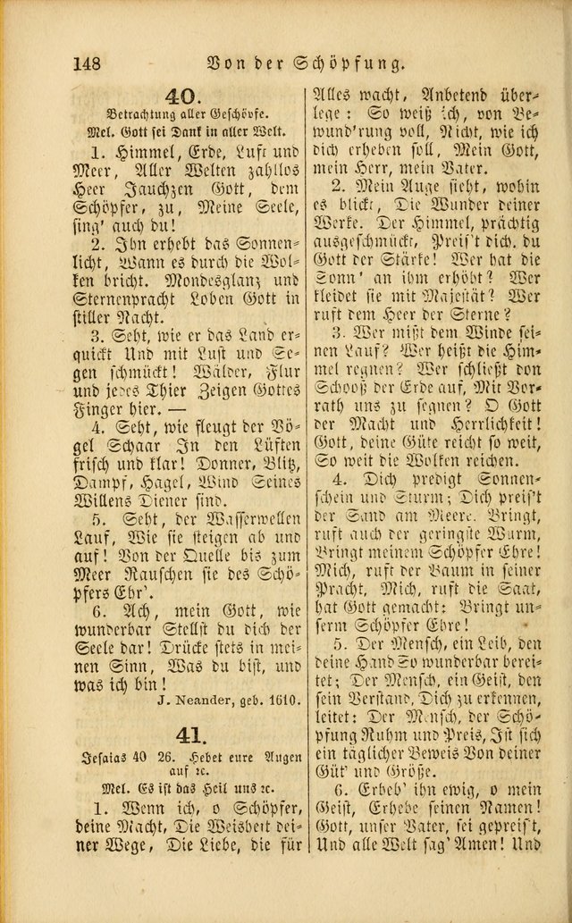 Die Psalmen Davids: nebst einer Sammlung Geistlicher lieder für Oeffentlichen und Privat-Gottesdienst page 148