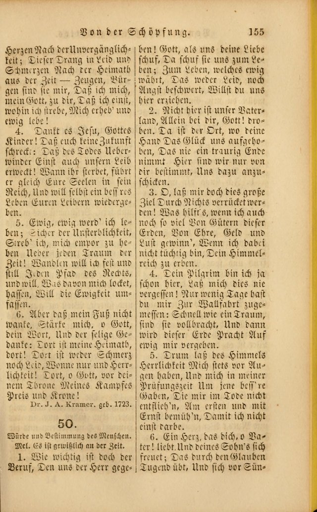 Die Psalmen Davids: nebst einer Sammlung Geistlicher lieder für Oeffentlichen und Privat-Gottesdienst page 155