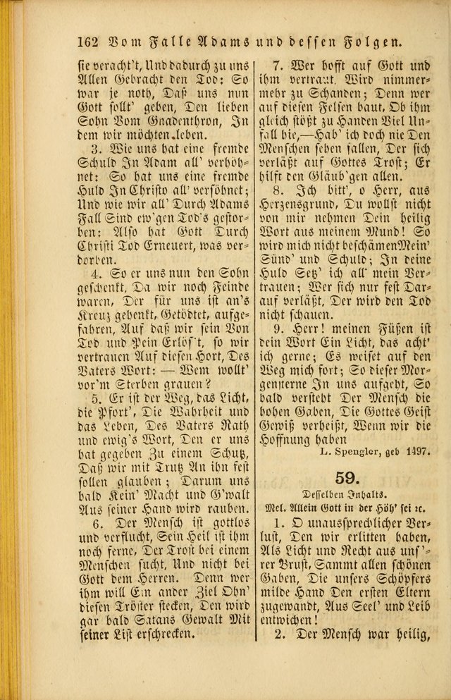 Die Psalmen Davids: nebst einer Sammlung Geistlicher lieder für Oeffentlichen und Privat-Gottesdienst page 162