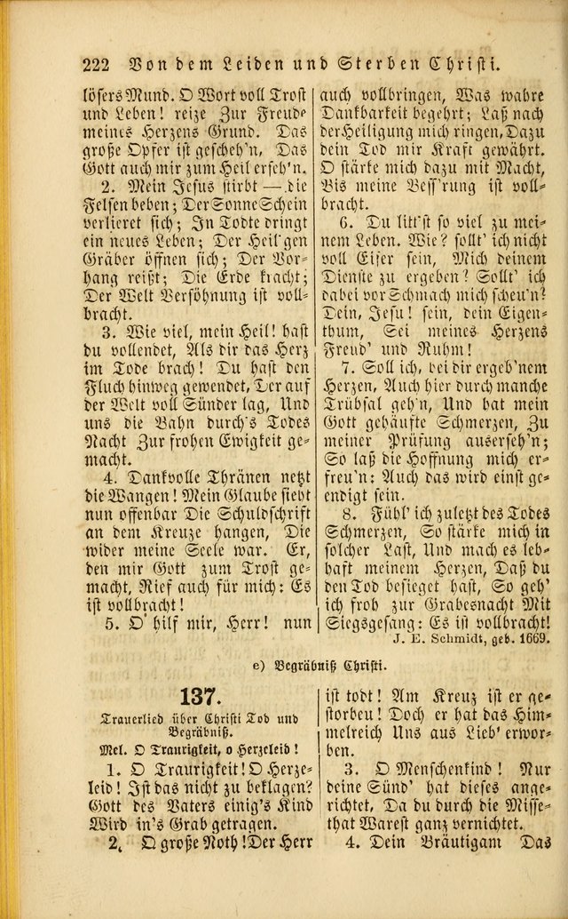 Die Psalmen Davids: nebst einer Sammlung Geistlicher lieder für Oeffentlichen und Privat-Gottesdienst page 222