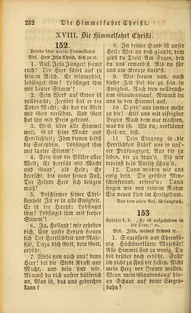 Die Psalmen Davids: nebst einer Sammlung Geistlicher lieder für Oeffentlichen und Privat-Gottesdienst page 232