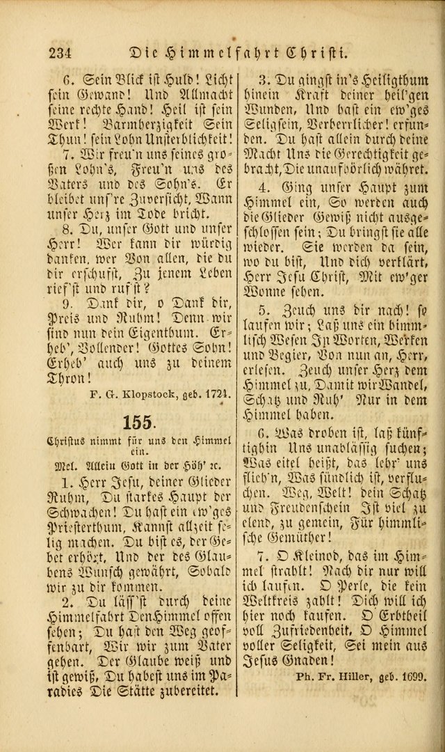 Die Psalmen Davids: nebst einer Sammlung Geistlicher lieder für Oeffentlichen und Privat-Gottesdienst page 234