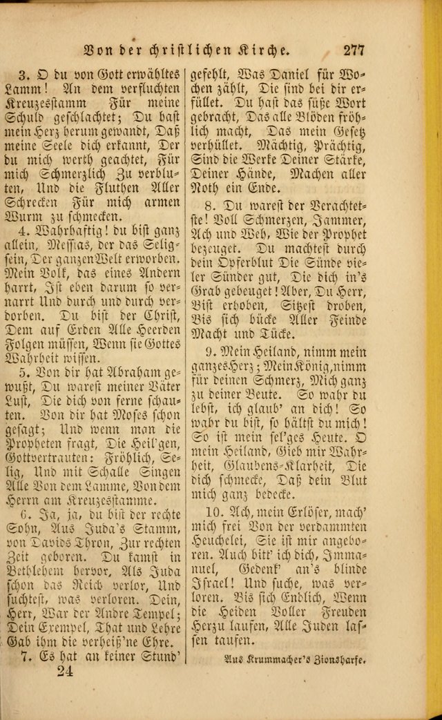 Die Psalmen Davids: nebst einer Sammlung Geistlicher lieder für Oeffentlichen und Privat-Gottesdienst page 277