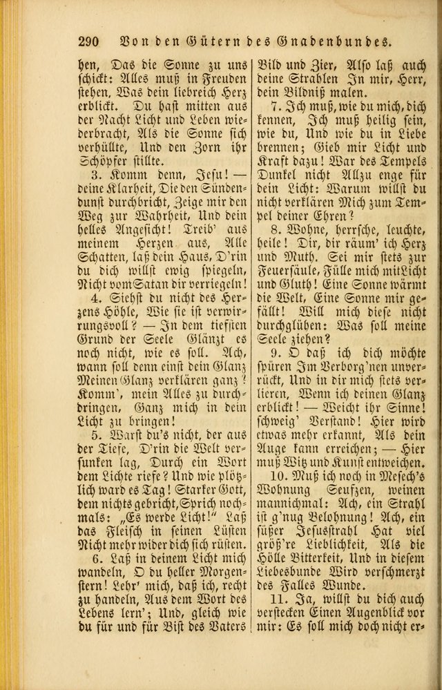 Die Psalmen Davids: nebst einer Sammlung Geistlicher lieder für Oeffentlichen und Privat-Gottesdienst page 290