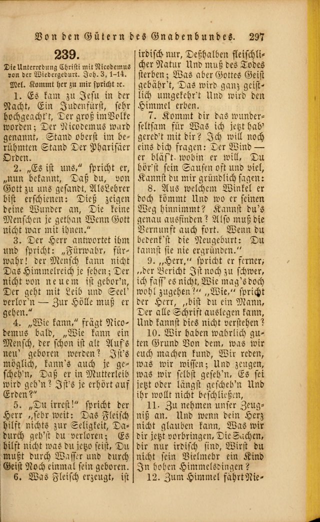 Die Psalmen Davids: nebst einer Sammlung Geistlicher lieder für Oeffentlichen und Privat-Gottesdienst page 297