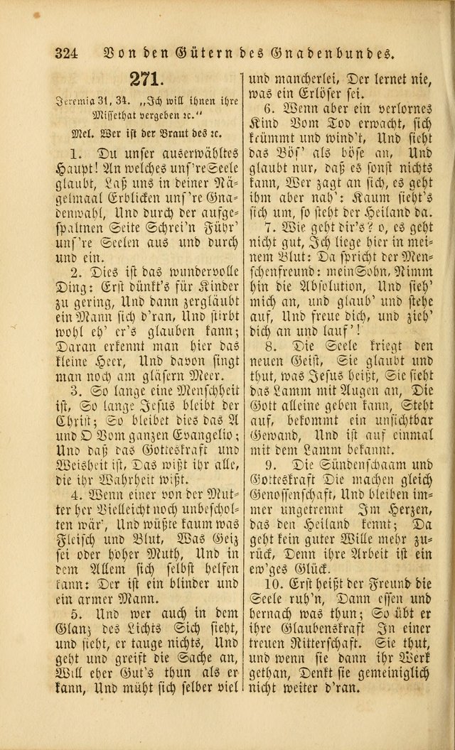 Die Psalmen Davids: nebst einer Sammlung Geistlicher lieder für Oeffentlichen und Privat-Gottesdienst page 326