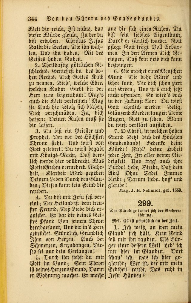 Die Psalmen Davids: nebst einer Sammlung Geistlicher lieder für Oeffentlichen und Privat-Gottesdienst page 346