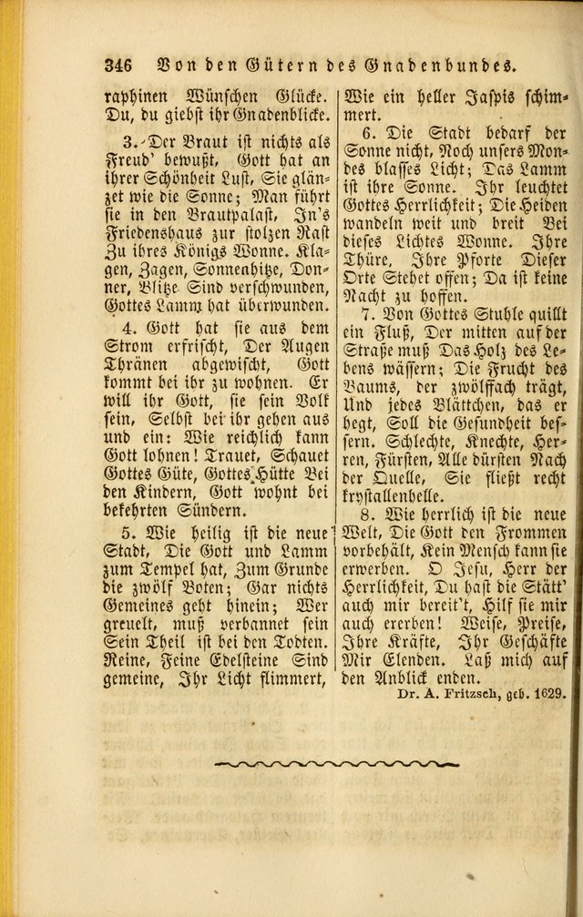 Die Psalmen Davids: nebst einer Sammlung Geistlicher lieder für Oeffentlichen und Privat-Gottesdienst page 348