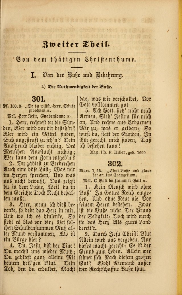 Die Psalmen Davids: nebst einer Sammlung Geistlicher lieder für Oeffentlichen und Privat-Gottesdienst page 349