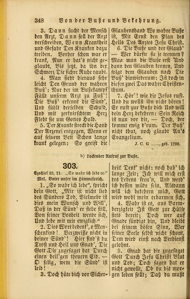 Die Psalmen Davids: nebst einer Sammlung Geistlicher lieder für Oeffentlichen und Privat-Gottesdienst page 350