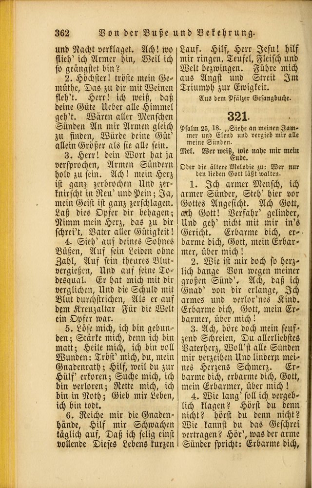 Die Psalmen Davids: nebst einer Sammlung Geistlicher lieder für Oeffentlichen und Privat-Gottesdienst page 364