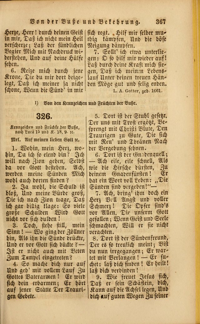 Die Psalmen Davids: nebst einer Sammlung Geistlicher lieder für Oeffentlichen und Privat-Gottesdienst page 369