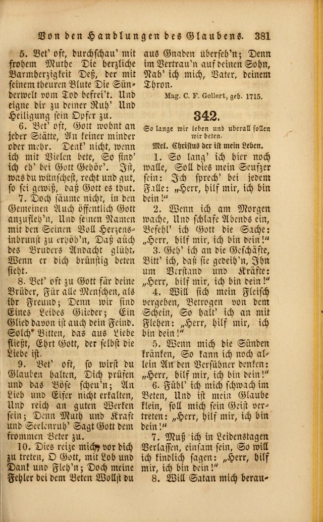 Die Psalmen Davids: nebst einer Sammlung Geistlicher lieder für Oeffentlichen und Privat-Gottesdienst page 383