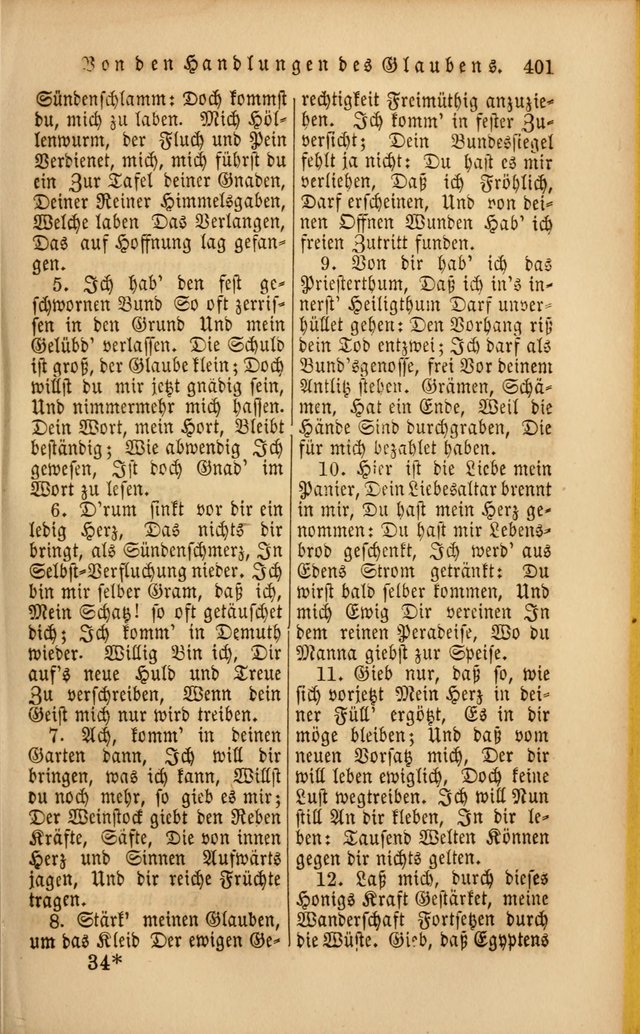 Die Psalmen Davids: nebst einer Sammlung Geistlicher lieder für Oeffentlichen und Privat-Gottesdienst page 403