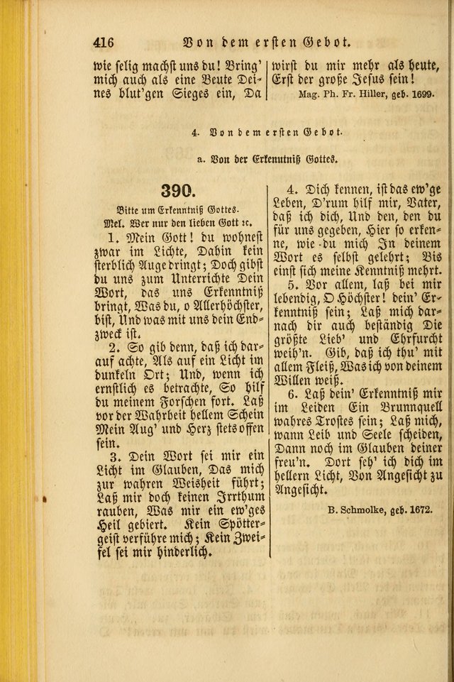 Die Psalmen Davids: nebst einer Sammlung Geistlicher lieder für Oeffentlichen und Privat-Gottesdienst page 418