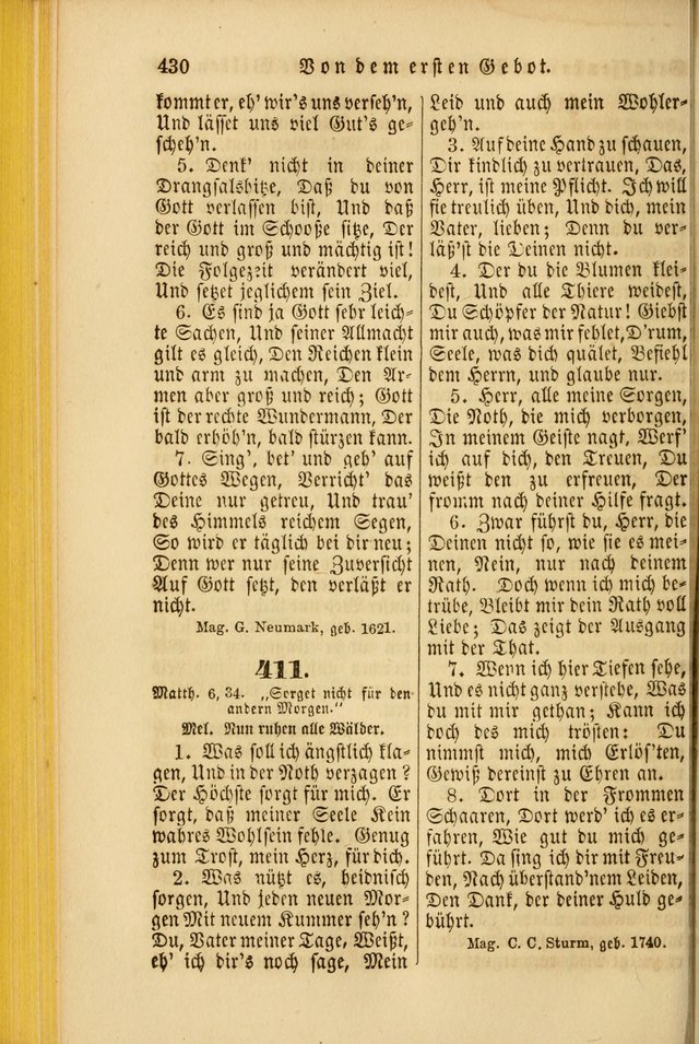 Die Psalmen Davids: nebst einer Sammlung Geistlicher lieder für Oeffentlichen und Privat-Gottesdienst page 432