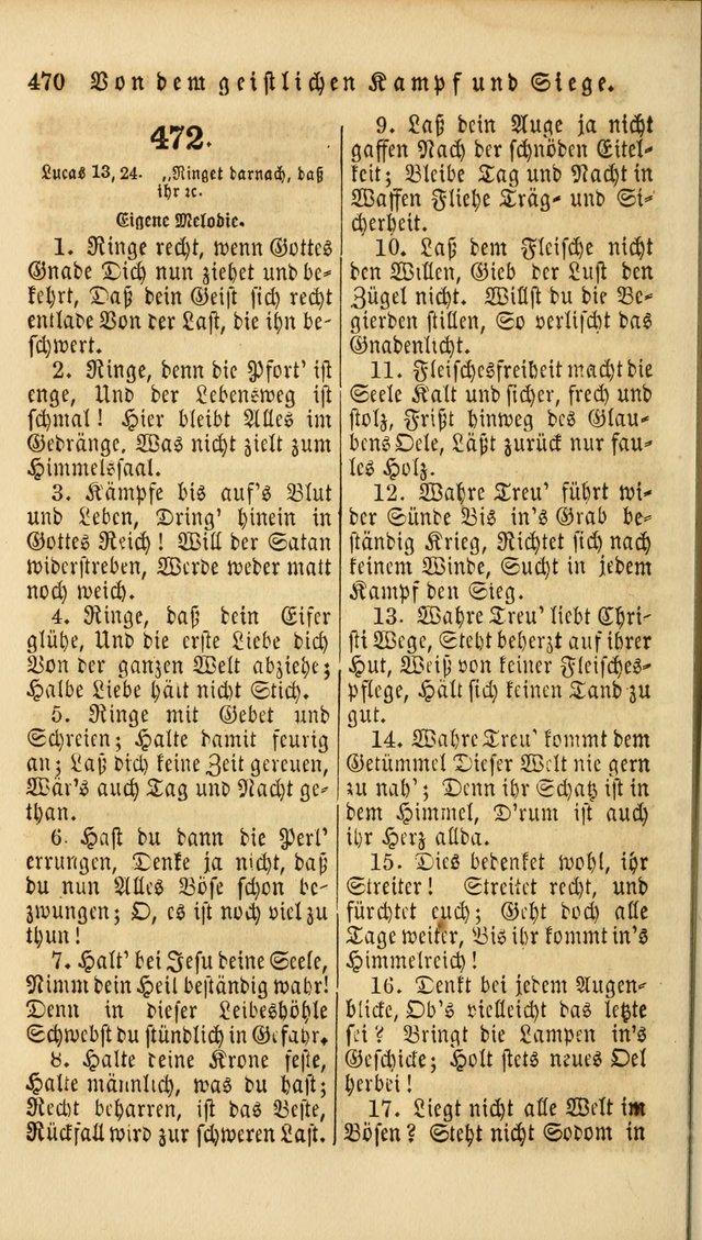 Die Psalmen Davids: nebst einer Sammlung Geistlicher lieder für Oeffentlichen und Privat-Gottesdienst page 472