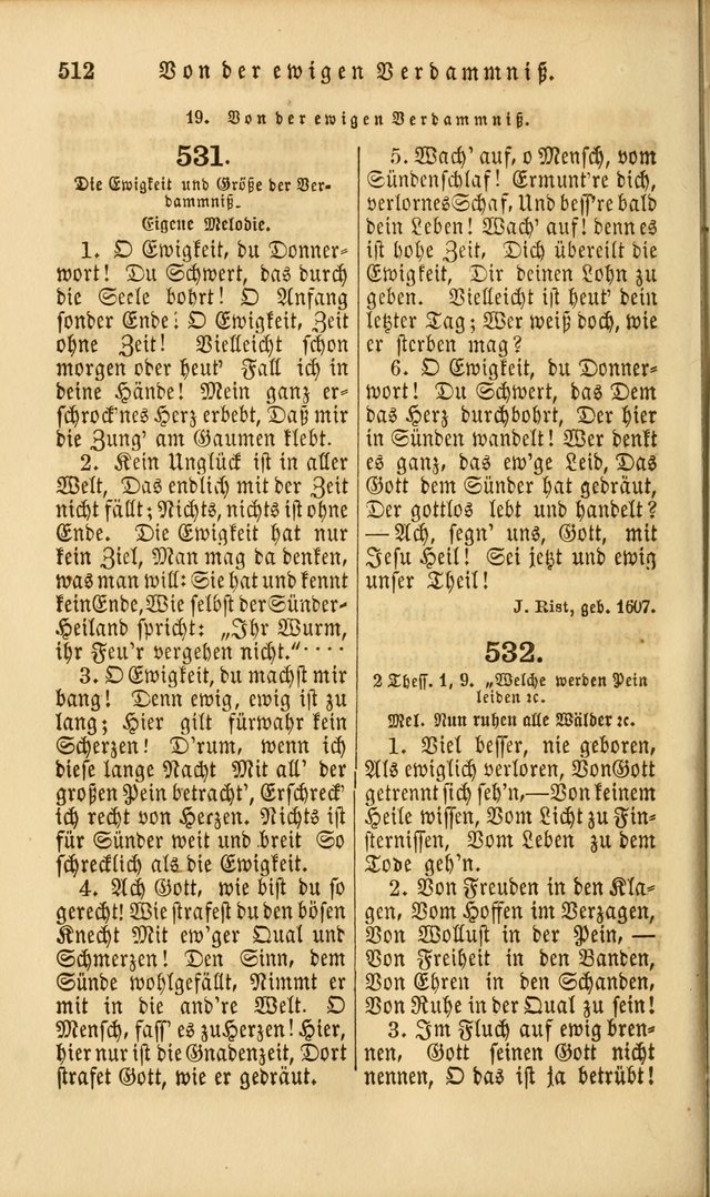 Die Psalmen Davids: nebst einer Sammlung Geistlicher lieder für Oeffentlichen und Privat-Gottesdienst page 514