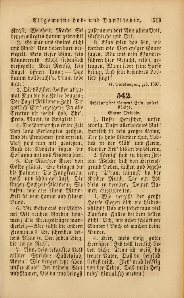 Die Psalmen Davids: nebst einer Sammlung Geistlicher lieder für Oeffentlichen und Privat-Gottesdienst page 521