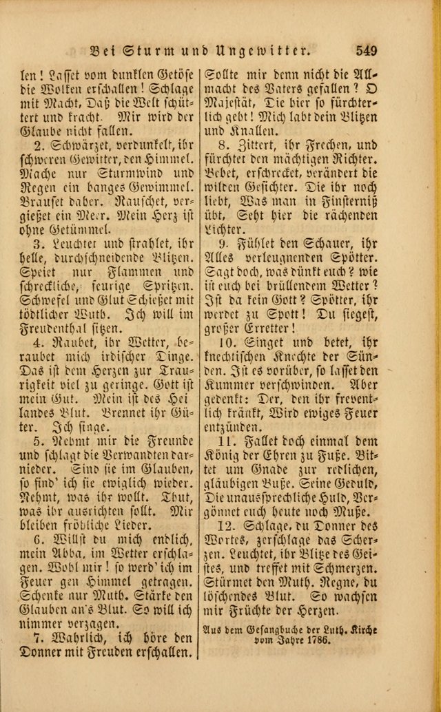 Die Psalmen Davids: nebst einer Sammlung Geistlicher lieder für Oeffentlichen und Privat-Gottesdienst page 551