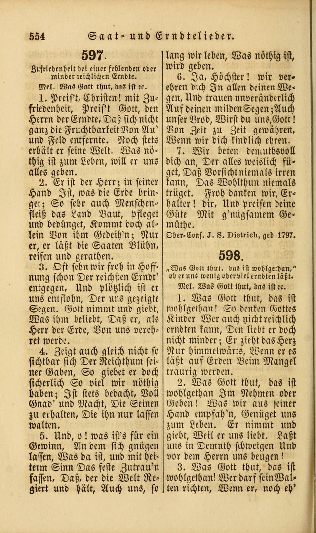 Die Psalmen Davids: nebst einer Sammlung Geistlicher lieder für Oeffentlichen und Privat-Gottesdienst page 556