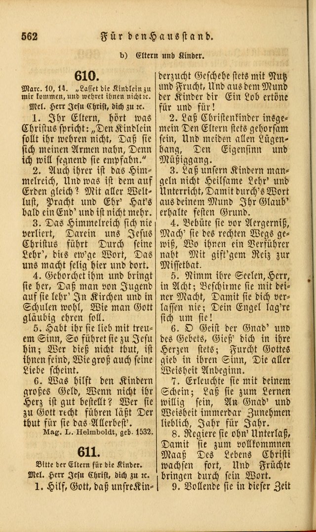 Die Psalmen Davids: nebst einer Sammlung Geistlicher lieder für Oeffentlichen und Privat-Gottesdienst page 564