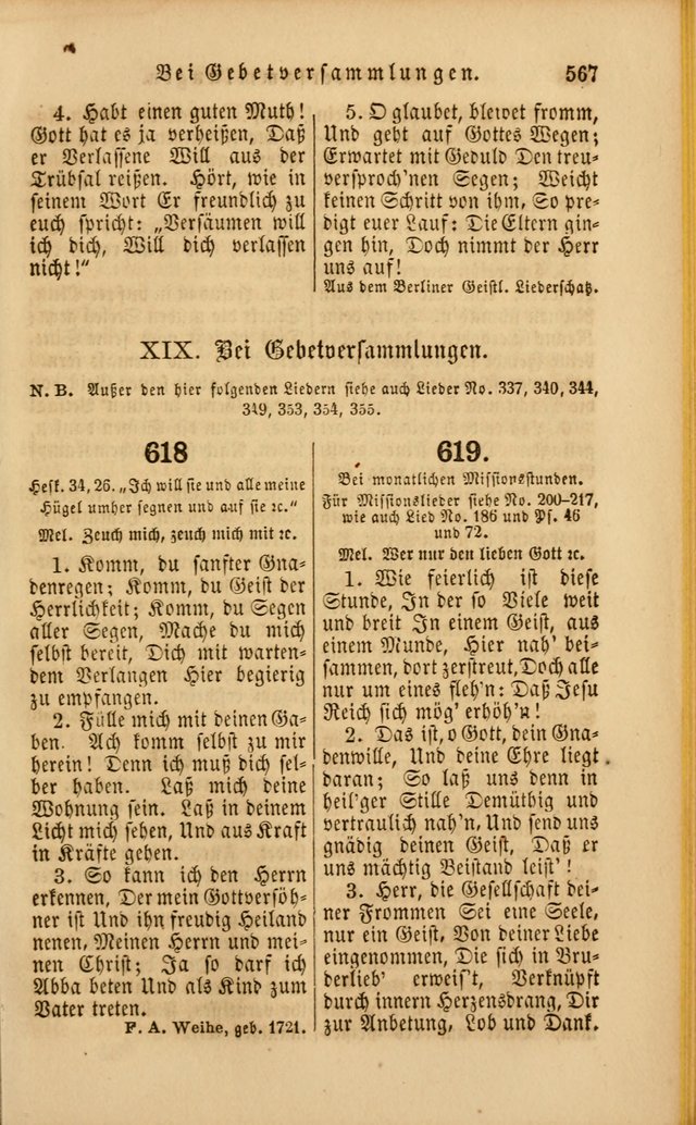 Die Psalmen Davids: nebst einer Sammlung Geistlicher lieder für Oeffentlichen und Privat-Gottesdienst page 569