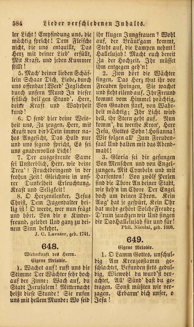 Die Psalmen Davids: nebst einer Sammlung Geistlicher lieder für Oeffentlichen und Privat-Gottesdienst page 586