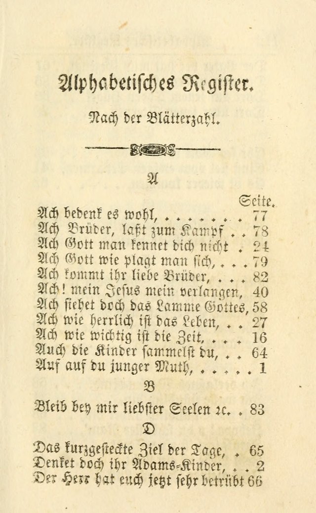 Die kleine Perlen-Samlung : oder Auswahl Geistreicher Lieder, Mehrstenthiels, von manuscripten genommen, zum Dienst, Gebrauch und Auferbauung... (1. Aufl.) page 122