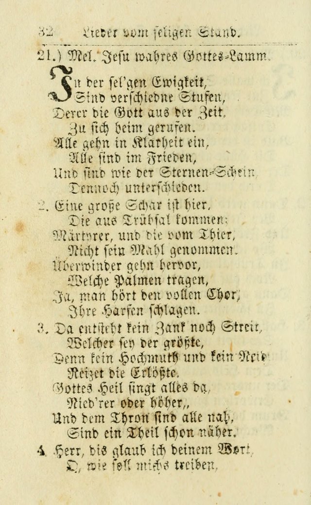 Die kleine Perlen-Samlung : oder Auswahl Geistreicher Lieder, Mehrstenthiels, von manuscripten genommen, zum Dienst, Gebrauch und Auferbauung... (1. Aufl.) page 43