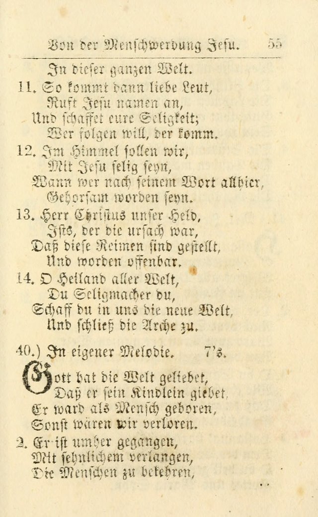 Die kleine Perlen-Samlung : oder Auswahl Geistreicher Lieder, Mehrstenthiels, von manuscripten genommen, zum Dienst, Gebrauch und Auferbauung... (1. Aufl.) page 66