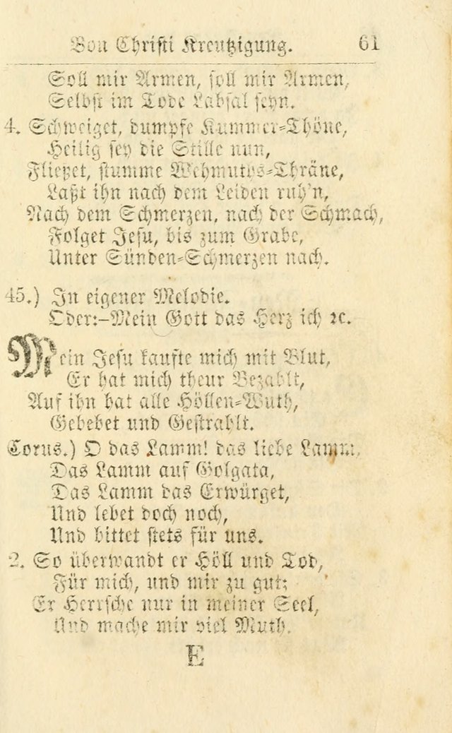 Die kleine Perlen-Samlung : oder Auswahl Geistreicher Lieder, Mehrstenthiels, von manuscripten genommen, zum Dienst, Gebrauch und Auferbauung... (1. Aufl.) page 72